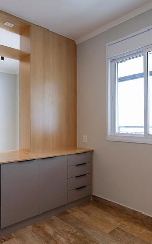 Apartamento à venda com 37m², 1 quarto e 1 vagaQuarto