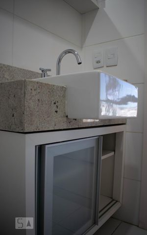 Apartamento à venda com 49m², 1 quarto e 1 vagaBanheiro