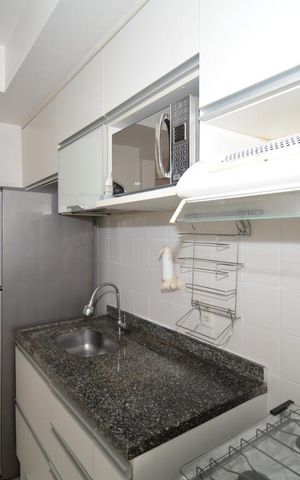 Apartamento para alugar com 55m², 2 quartos e 1 vagaCozinha e Área de Serviço