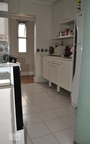 Apartamento à venda com 90m², 2 quartos e 1 vagaÁrea de serviço - cozinha