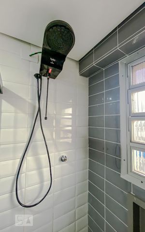 Apartamento à venda com 35m², 1 quarto e 1 vagaDetalhe Banheiro