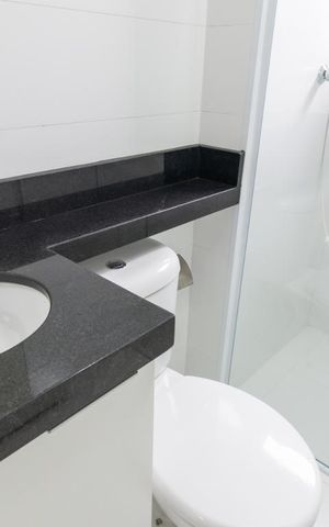 Apartamento à venda com 70m², 2 quartos e 2 vagasBanheiro