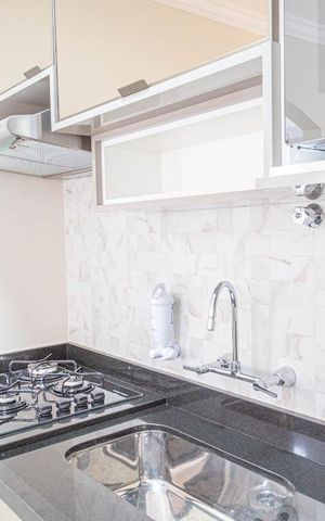 Apartamento à venda com 32m², 1 quarto e 1 vaga Apartamento à venda com 32m², 1 quarto e 1 vagaCozinha