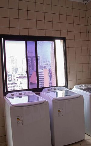 Apartamento à venda com 32m², 1 quarto e 1 vaga Apartamento à venda com 32m², 1 quarto e 1 vagaÁrea comum - Lavanderia
