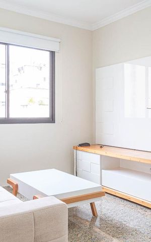 Apartamento à venda com 32m², 1 quarto e 1 vaga Apartamento à venda com 32m², 1 quarto e 1 vagaSala