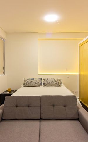 Studio para alugar com 32m², 1 quarto e 1 vaga Studio para alugar com 32m², 1 quarto e 1 vagaStudio