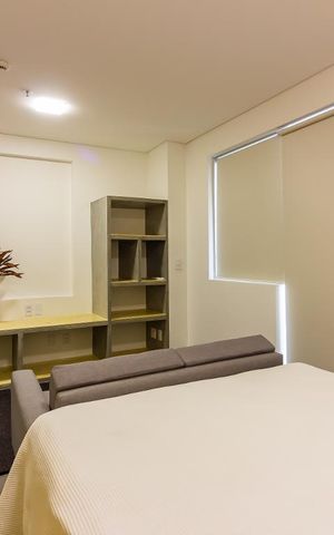 Studio para alugar com 32m², 1 quarto e 1 vaga Studio para alugar com 32m², 1 quarto e 1 vagaStudio