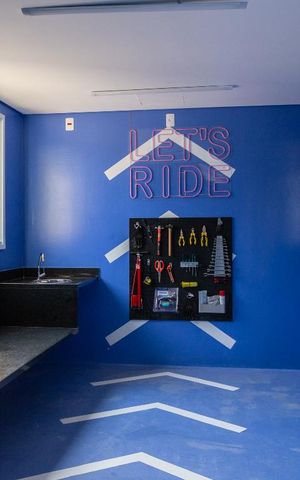 Apartamento à venda com 29m², 1 quarto e sem vaga Apartamento à venda com 29m², 1 quarto e sem vagaÁrea Comum - Bicicletário Oficina