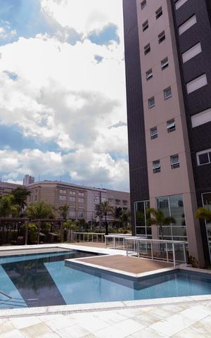 Studio para alugar com 55m², 1 quarto e 2 vagas Studio para alugar com 55m², 1 quarto e 2 vagasÁrea comum - Piscina