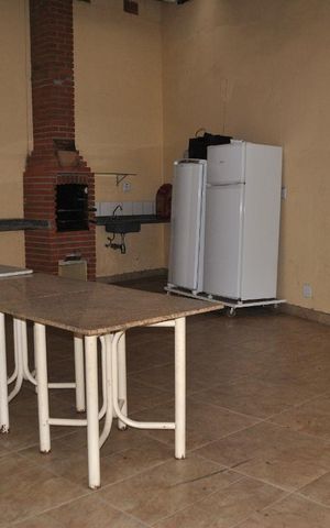 Casa de condomínio para alugar com 60m², 2 quartos e 2 vagasSalão de festa - Churrasqueira
