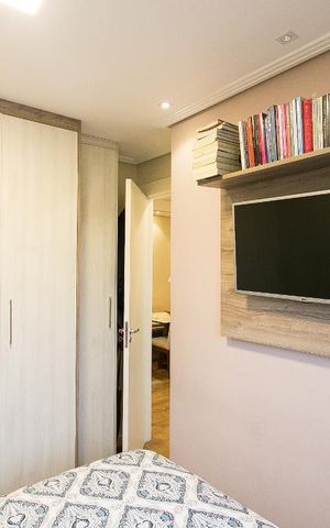 Apartamento para alugar com 42m², 2 quartos e 1 vagaQuarto 1