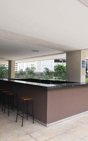 Studio para alugar com 37m², 1 quarto e 1 vaga Studio para alugar com 37m², 1 quarto e 1 vagaEspaço bar