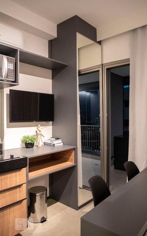 Studio para alugar com 24m², 1 quarto e sem vagaStudio