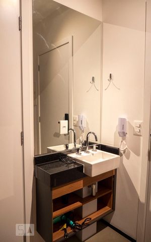 Studio para alugar com 24m², 1 quarto e sem vagaBanheiro