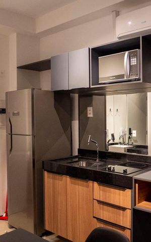 Studio para alugar com 24m², 1 quarto e sem vagaStudio
