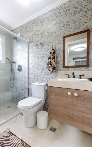Casa de condomínio à venda com 790m², 4 quartos e 6 vagasBanheiro da Suíte 4