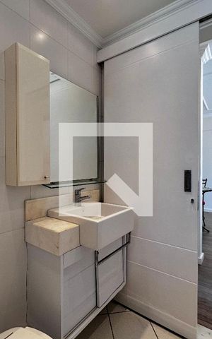 Apartamento à venda com 47m², 1 quarto e 1 vaga Apartamento à venda com 47m², 1 quarto e 1 vagaBanheiro