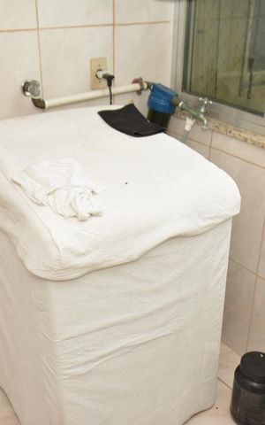 Apartamento à venda com 60m², 2 quartos e 1 vagaDetalhe da area de serviço