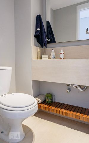 Apartamento à venda com 121m², 2 quartos e 2 vagas Apartamento à venda com 121m², 2 quartos e 2 vagasBanheiro