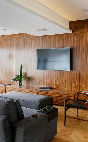 Apartamento à venda com 121m², 2 quartos e 2 vagas Apartamento à venda com 121m², 2 quartos e 2 vagasSala