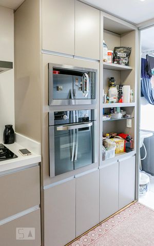 Apartamento à venda com 121m², 2 quartos e 2 vagas Apartamento à venda com 121m², 2 quartos e 2 vagasCozinha