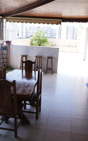 Apartamento à venda com 140m², 3 quartos e 2 vagasChurrasqueira