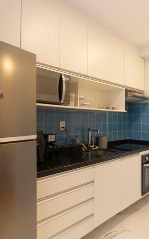Studio para alugar com 30m², 1 quarto e sem vagaCozinha
