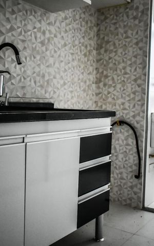 Apartamento à venda com 49m², 2 quartos e 1 vagaCozinha