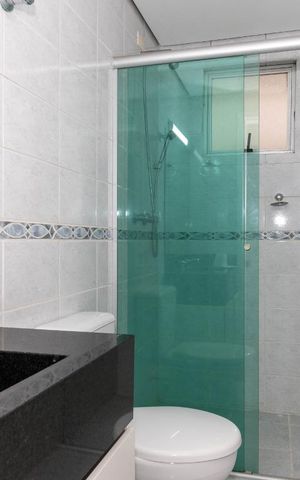 Apartamento à venda com 85m², 3 quartos e 2 vagas Apartamento à venda com 85m², 3 quartos e 2 vagasBanheiro