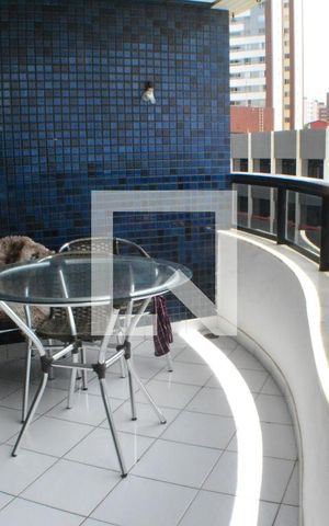 Apartamento para alugar com 60m², 1 quarto e 1 vagaÁrea com varanda e vista para o mar