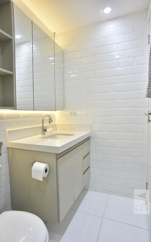 Apartamento à venda com 59m², 2 quartos e 1 vagaBanheiro da Suíte