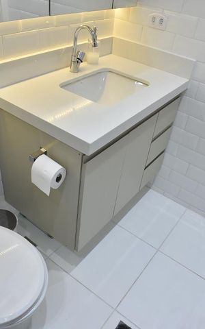 Apartamento à venda com 59m², 2 quartos e 1 vagaBanheiro da Suíte