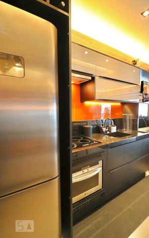 Studio à venda com 50m², 1 quarto e 1 vaga Studio à venda com 50m², 1 quarto e 1 vagaCozinha