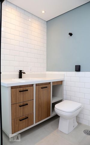 Apartamento à venda com 112m², 3 quartos e 2 vagasBanheiro Social