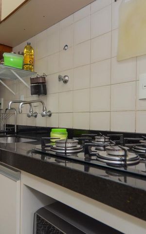 Apartamento à venda com 60m², 2 quartos e 1 vaga Apartamento à venda com 60m², 2 quartos e 1 vagaDetalhe da Cozinha