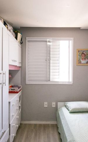 Apartamento à venda com 50m², 2 quartos e 1 vagaQuarto 2