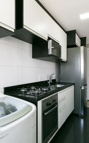 Apartamento à venda com 50m², 2 quartos e 1 vagaCozinha e Área de Serviço