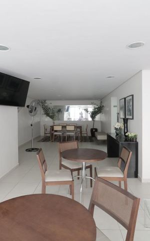 Apartamento à venda com 33m², 1 quarto e sem vagaÁrea comum - Salão de festas