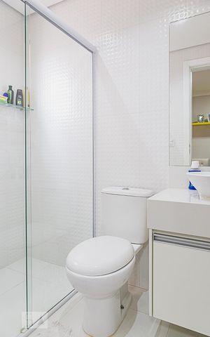 Apartamento para alugar com 75m², 2 quartos e 1 vaga Apartamento para alugar com 75m², 2 quartos e 1 vagaBanheiro da Suíte 2
