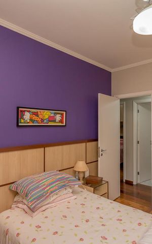 Apartamento à venda com 160m², 4 quartos e 2 vagasQuarto 2