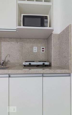 Studio para alugar com 24m², 1 quarto e 1 vaga Studio para alugar com 24m², 1 quarto e 1 vagaCozinha