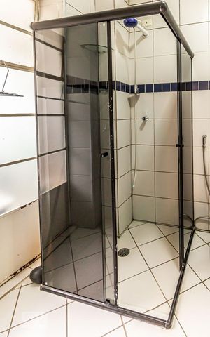Studio para alugar com 36m², 1 quarto e sem vaga Studio para alugar com 36m², 1 quarto e sem vagaBanheiro