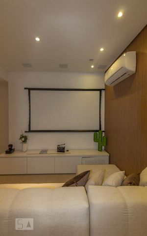Apartamento à venda com 55m², 2 quartos e 1 vaga Apartamento à venda com 55m², 2 quartos e 1 vagaÁrea comum - Cinema