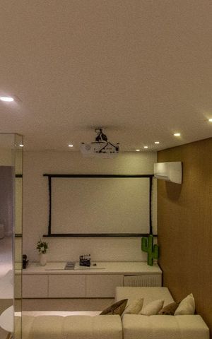 Apartamento à venda com 55m², 2 quartos e 1 vaga Apartamento à venda com 55m², 2 quartos e 1 vagaÁrea comum - Cinema