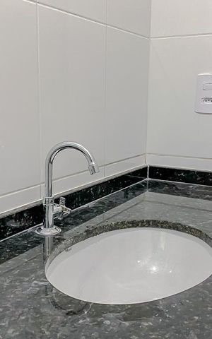 Apartamento para alugar com 40m², 1 quarto e sem vagaDetalhe Banheiro