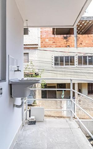 Studio para alugar com 25m², 1 quarto e sem vaga Studio para alugar com 25m², 1 quarto e sem vagaÁrea de Serviço