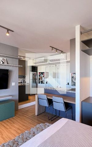 Studio para alugar com 45m², 1 quarto e 1 vagaStudio