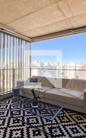 Studio para alugar com 45m², 1 quarto e 1 vagaVaranda