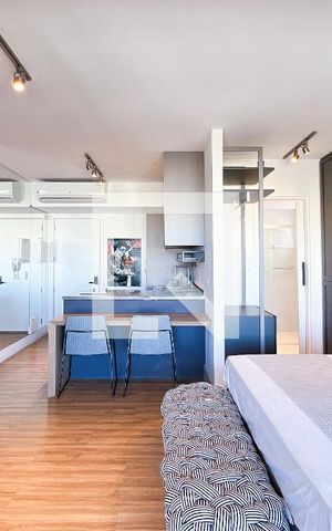 Studio para alugar com 45m², 1 quarto e 1 vagaStudio