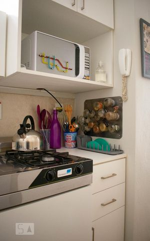 Studio à venda com 22m², 1 quarto e sem vagaCozinha